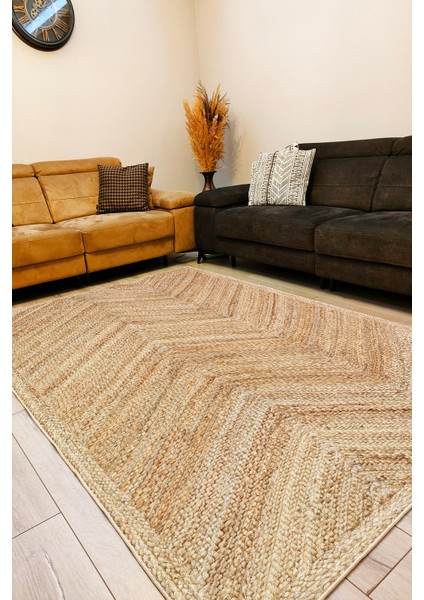 Drom Kaymaz Halı Makinede Yıkanabilir Şönil Kilim