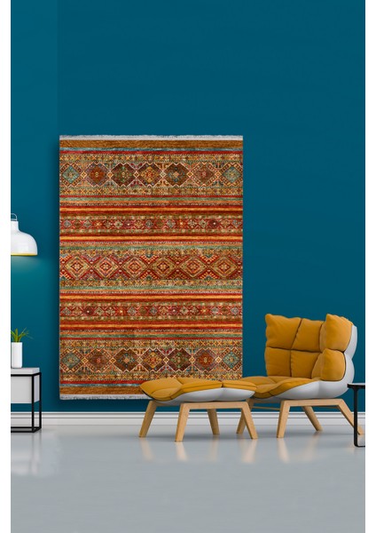 Drom Kaymaz Halı Makinede Yıkanabilir Şönil Kilim