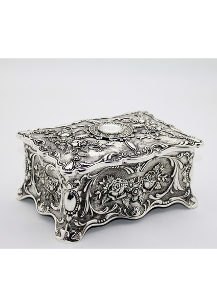 Mücevher Kutusu Metal El Işi Hand Made