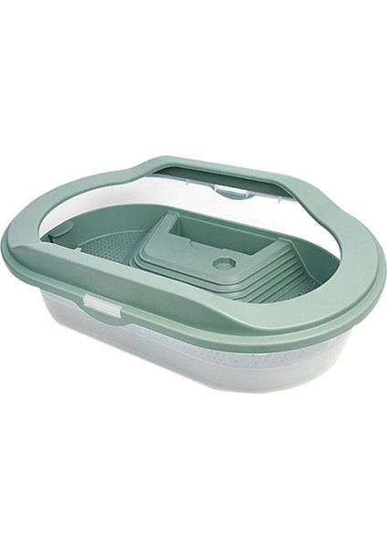 Kaplumbağa Tankı Akvaryumu Münzevi Yengeçler Kertenkeleler Yeşil Için Büyük Uzay Sürüngen Yaşam Alanı (Yurt Dışından)