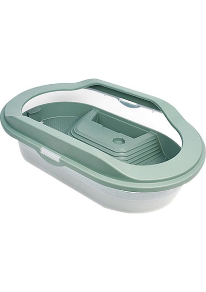 Kaplumbağa Tankı Akvaryumu Münzevi Yengeçler Kertenkeleler Yeşil Için Büyük Uzay Sürüngen Yaşam Alanı (Yurt Dışından) modelleri