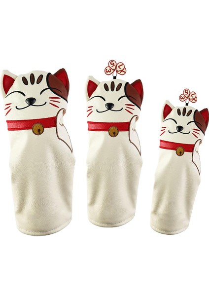 3 Golf Kılıfı Başörtüsü Woods Aksesuarları (Yurt Dışından)