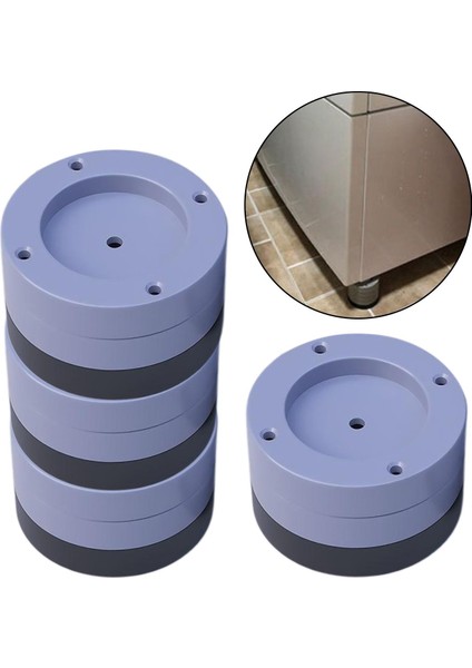 4x Kaymaz Kauçuk Anti Titreşim Pedleri Yıkama Mat Dengeleyici 2.5 cm (Yurt Dışından) fırsatları
