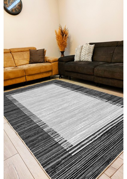 Drom Kaymaz Halı Makinede Yıkanabilir Şönil Kilim