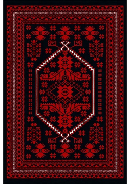 Drom Kaymaz Halı Makinede Yıkanabilir Şönil Kilim