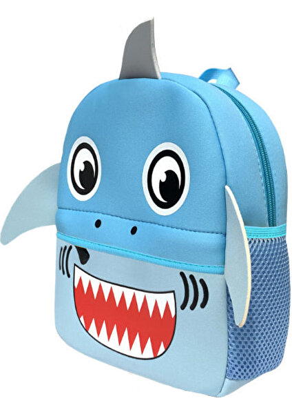 Mdsj Happy Shark Bebek Seyahat Okul Çantası (Yurt Dışından)