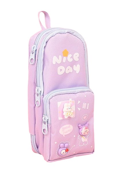 Sevimli Mini Okul Çantası Kalem Kutusu (Yurt Dışından)