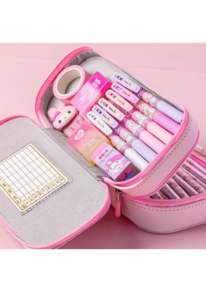 Iigen Cute Kitty 3D Dekompresyon Çift Katmanlı Kalem Kutusu (Yurt Dışından) fiyatları