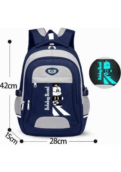Öğrenci Okul Büyük Kapasiteli Aydınlatma Omurga Koruma Erkek ve Kız Sırt Çantası (Yurt Dışından)