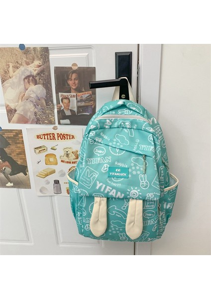 Öğrenci Okul Kadın Büyük Kapasiteli Tavşan Kulakları Sırt Sevimli Okul Çantası (Yurt Dışından) fiyatları