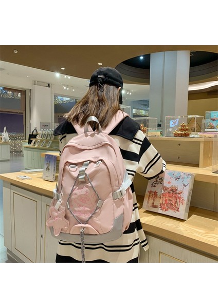 Öğrenci Okul Açık Seyahat Sırt Kore Tarzı Sevimli Sırt Çantası (Yurt Dışından) fiyatları