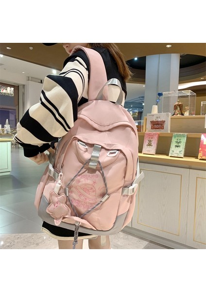 Öğrenci Okul Açık Seyahat Sırt Kore Tarzı Sevimli Sırt Çantası (Yurt Dışından) modelleri