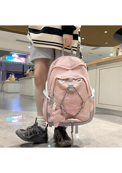Öğrenci Okul Açık Seyahat Sırt Kore Tarzı Sevimli Sırt Çantası (Yurt Dışından) fırsatları