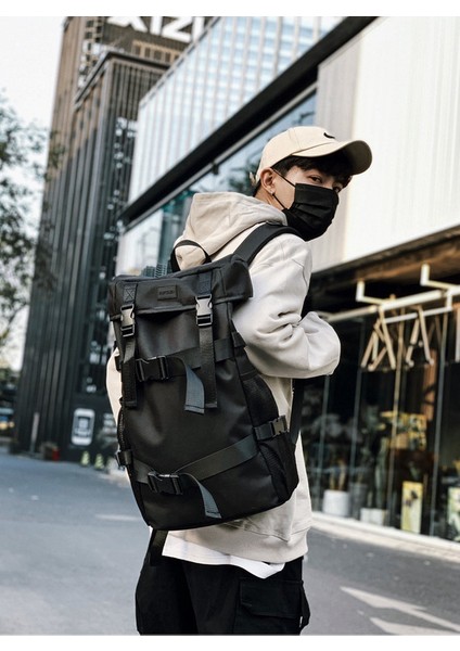 Sırt Büyük Kapasiteli Seyahat Sırt Doğa Sporları Kaykay Sırt Öğrenci Okul Çantası (Yurt Dışından) modelleri