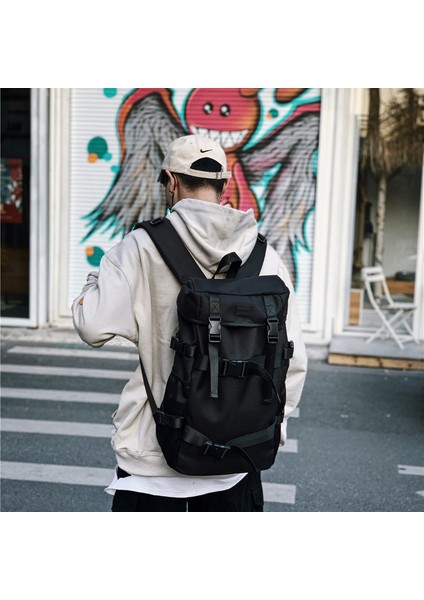 Sırt Büyük Kapasiteli Seyahat Sırt Doğa Sporları Kaykay Sırt Öğrenci Okul Çantası (Yurt Dışından) fırsatları