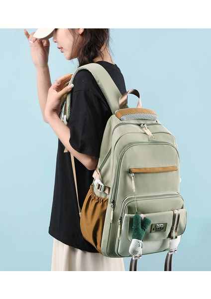 Oxford Kumaş Su Geçirmez Okul Büyük Kapasiteli Kız Sırt Çantası (Yurt Dışından) modelleri