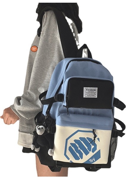 Öğrenci Okul Büyük Kapasiteli Sırt Seyahat Spor Sırt Çantası (Yurt Dışından)