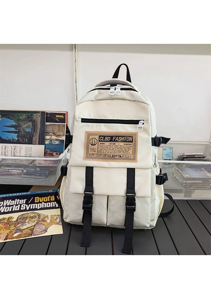 Büyük Kapasiteli Öğrenci Okul Kore Tarzı Açık Eğlence Bilgisayar Sırt Sırt Çantası (Yurt Dışından) modelleri