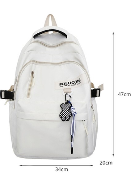 Öğrenci Büyük Kapasiteli Sırt Gündelik Spor Kore Tarzı Okul Çantası (Yurt Dışından) fırsatları