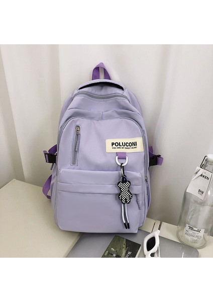 Öğrenci Büyük Kapasiteli Sırt Gündelik Spor Kore Tarzı Okul Çantası (Yurt Dışından) indirimleri