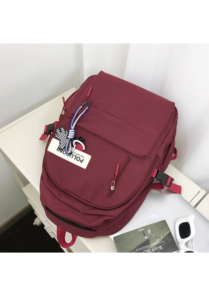 Öğrenci Büyük Kapasiteli Sırt Gündelik Spor Kore Tarzı Okul Çantası (Yurt Dışından) modelleri