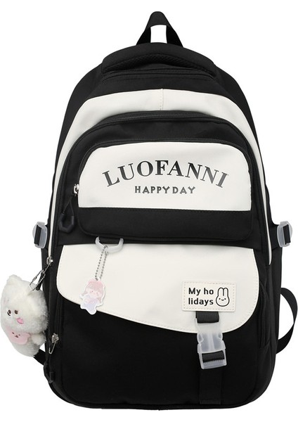 Ins Kore Tarzı Öğrenci Sırt Büyük Kapasiteli Sırt Çantası (Yurt Dışından)