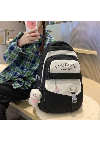 Ins Kore Tarzı Öğrenci Sırt Büyük Kapasiteli Sırt Çantası (Yurt Dışından) modelleri