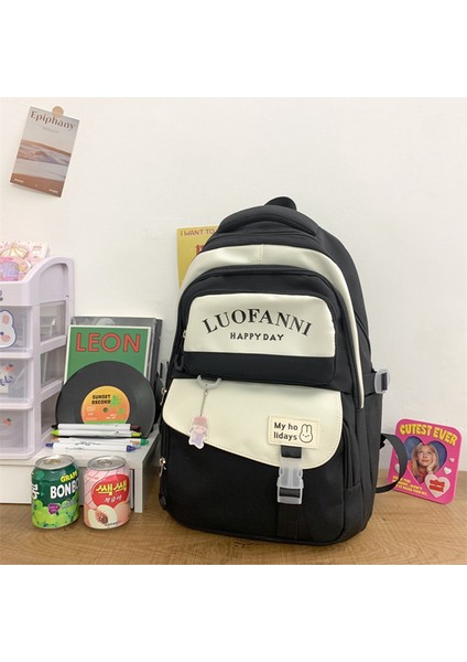 Ins Kore Tarzı Öğrenci Sırt Büyük Kapasiteli Sırt Çantası (Yurt Dışından) fırsatları
