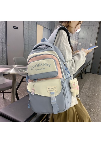 Ins Kore Tarzı Öğrenci Sırt Büyük Kapasiteli Sırt Çantası (Yurt Dışından) fiyatları