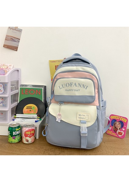 Ins Kore Tarzı Öğrenci Sırt Büyük Kapasiteli Sırt Çantası (Yurt Dışından) indirimleri