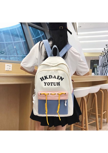 Japon Rüzgar Öğrenci Okul Rahat Büyük Kapasiteli Sırt Çantası (Yurt Dışından)