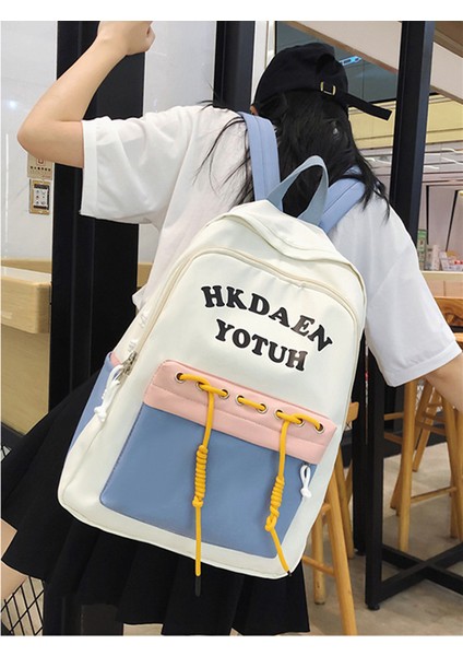 Japon Rüzgar Öğrenci Okul Rahat Büyük Kapasiteli Sırt Çantası (Yurt Dışından)