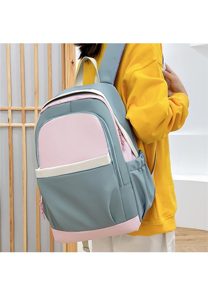 Sırt Su Geçirmez Büyük Kapasiteli Öğrenci Okul Öğrenci Eğlence Sırt Çantası (Yurt Dışından) modelleri