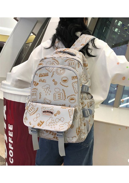 Kore Tarzı Sırt Kampüs Büyük Kapasiteli Eğlence Okul Çantası (Yurt Dışından) fiyatları