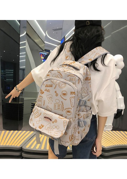 Kore Tarzı Sırt Kampüs Büyük Kapasiteli Eğlence Okul Çantası (Yurt Dışından) indirimleri