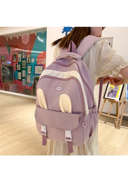 Oxford Kumaş Su Geçirmez Ortaokul Öğrencisi Okul Büyük Kapasiteli Kızlar Kore Tarzı Lise Sırt Çantası (Yurt Dışından) fırsatları