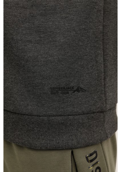 ml Aron 16SD4001 3pr Antrasıt Melanj Erkek Sweatshirt