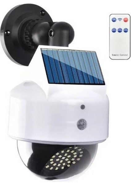 JX-5116 Kamera Görünümlü Solar Indiksiyon Lambası Var LED Profesyonel El Fenerleri Beyaz