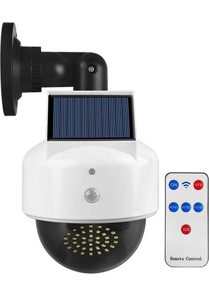 JX-5116 Kamera Görünümlü Solar Indiksiyon Lambası Var LED Profesyonel El Fenerleri Beyaz