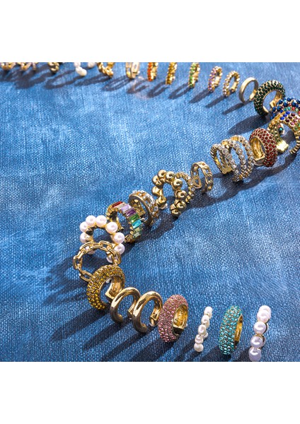 3 Adet Stil 8 2022 Yeni Moda Inci Kulak Manşet Bohemia Istiflenebilir C Şekilli Cz Rhinestone Küçük Earuffs Klip Küpe Kadınlar Için Düğün Takı (Yurt Dışından) fiyatları