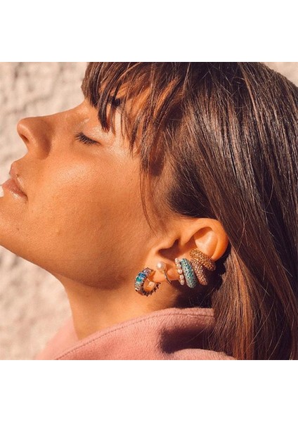 3 Adet Stil 8 2022 Yeni Moda Inci Kulak Manşet Bohemia Istiflenebilir C Şekilli Cz Rhinestone Küçük Earuffs Klip Küpe Kadınlar Için Düğün Takı (Yurt Dışından) indirimleri