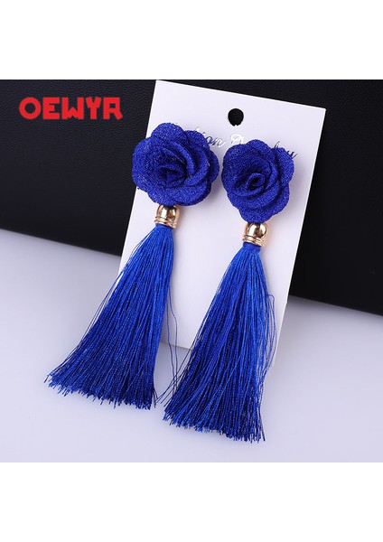 Stil 10 Za Kore Moda Bohem Püskül Petal Kadın Küpe Uzun Dangle Bildirimi Kırmızı Yaz Küpe Etnik Tasarım Düğün Takı (Yurt Dışından) fiyatları