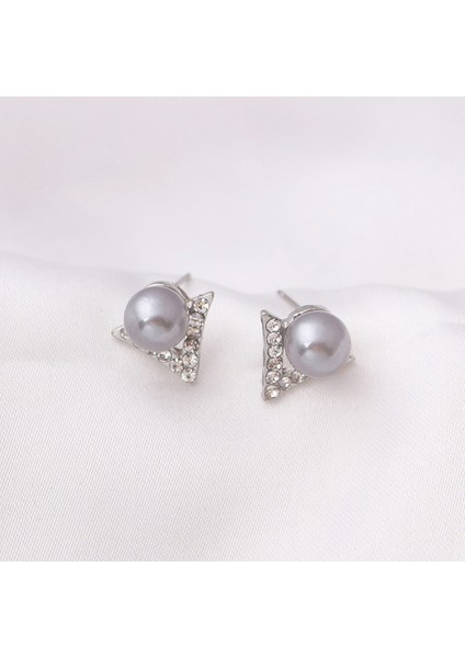 ES3747 Gri Renk Vintage Dangle Küpe Kadınlar Için Degrade Reçine Akrilik Bildirimi Damla Küpe Avrupaamerikan Kulak Aksesuarları (Yurt Dışından)