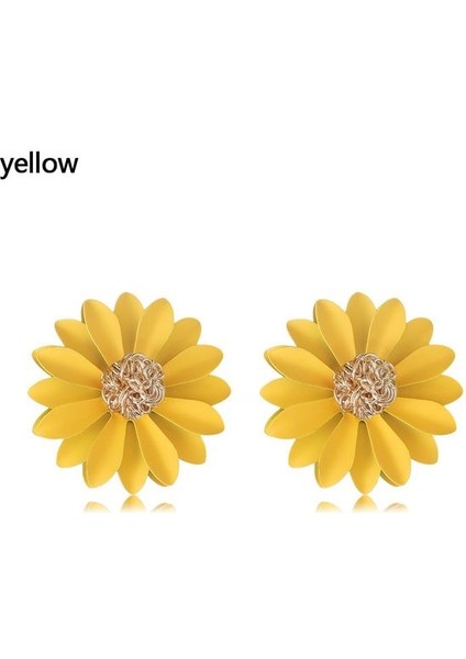 Sarı Moda Kalp Kırmızı Beyaz Siyah Küpe Aşk Bildirimi Düğün Geometrik Kalp Bohemian Vintage Akrilik Trend Parti Takı Hediye (Yurt Dışından)