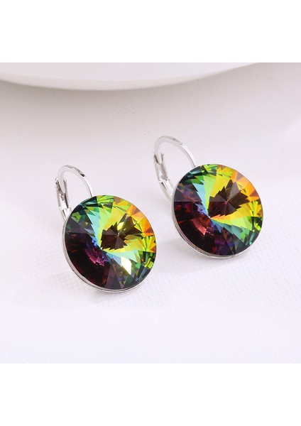 Altın Bayan Betti Sıcak Satış 2022 Yeni Yuvarlak Taşlar Damla Küpe 14MM Avusturya Rivoli Kristalleri Kadınlar Için Yeni Yıl Yılbaşı Hediyeleri (Yurt Dışından) fiyatları