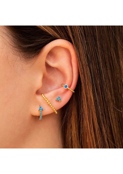 Stil 3 Konserve 3 Adet/takım Altın Kaplama Küçük Kübik Zirkon Klip Küpe Kadınlar Için Kulak Manşet Kıkırdak Piercing Küpe Takı Aksesuarları (Yurt Dışından) indirimleri