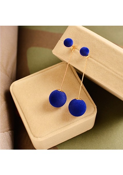 Siyah Moda Kırmızı Siyah Peluş Top Damla Küpe Kadınlar Için Kore Kadife Yuvarlak Uzun Püskül Dangle Küpe Bildirimi Takı (Yurt Dışından) indirimleri