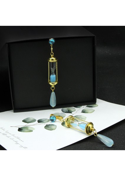 Altın Küpe Sıcak Satış Anime Vanitas Küpe Vanitas Vaka Çalışması Hiçbir Carte Mavi Kum Saati Kulak Klipleri Takı Hayranları Cosplay Hediye (Yurt Dışından) indirimleri