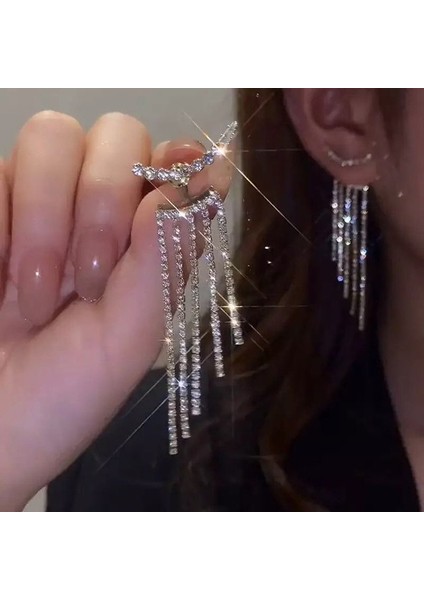 ED275 2022 Yeni Benzersiz Tasarım Altın Buğday Kulak Püskül Küpe Kadın Kişilik Moda Basit Küpe Düğün Takı Doğum Günü Hediyeleri (Yurt Dışından)