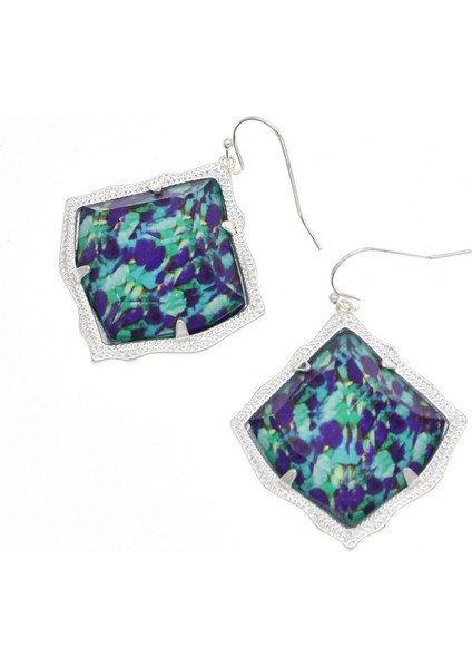 Temizle Altın Yeni Moda Turuncu Mıx Renkli Taş Damla Küpe Kadınlar Için (Yurt Dışından) indirimleri